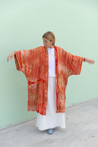 Long Silk Kimono