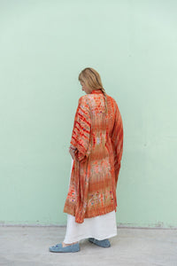 Long Silk Kimono