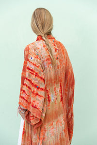 Long Silk Kimono