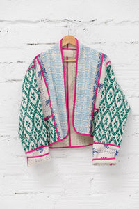 New kantha patchwork jacket