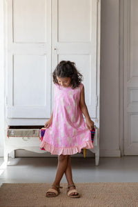 Sanjana tiger kids dress