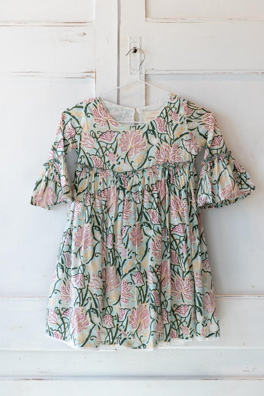 Chitra green dress