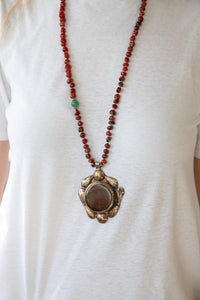 Agate necklace