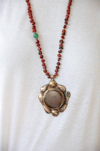 Agate necklace