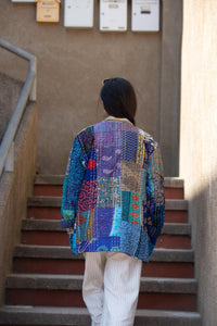 PATCHWORK KANTHA KIMONO