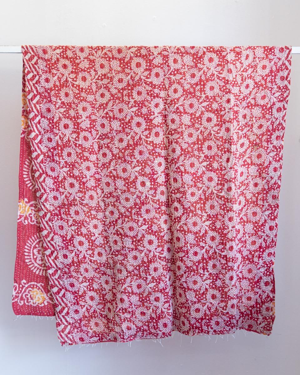 Old kantha reversible pareo