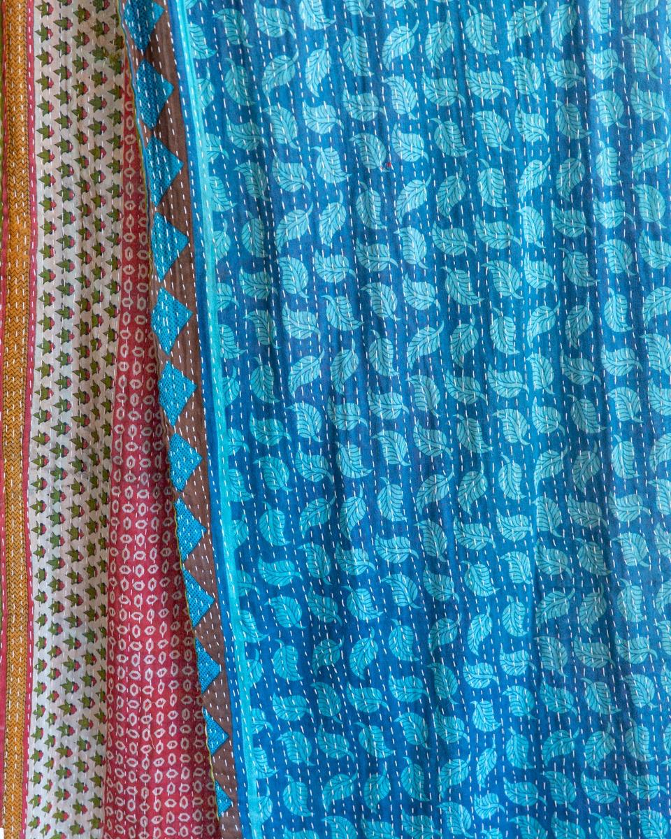 Old kantha reversible pareo