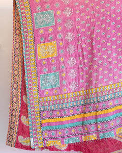 Old kantha reversible pareo