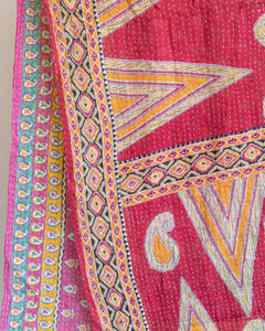 Old kantha reversible pareo