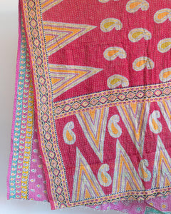 Old kantha reversible pareo