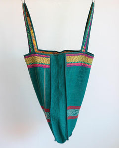 Reversible Kantha Market Bag