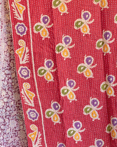 Old kantha reversible pareo