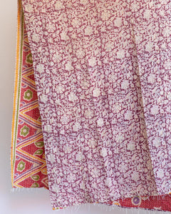 Old kantha reversible pareo