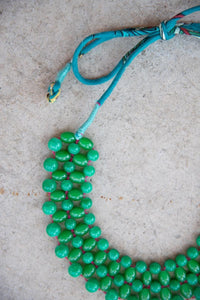 Green Glass Necklace