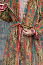 Cargar imagen en el visor de la galería, VELVET TIGER KIMONO
