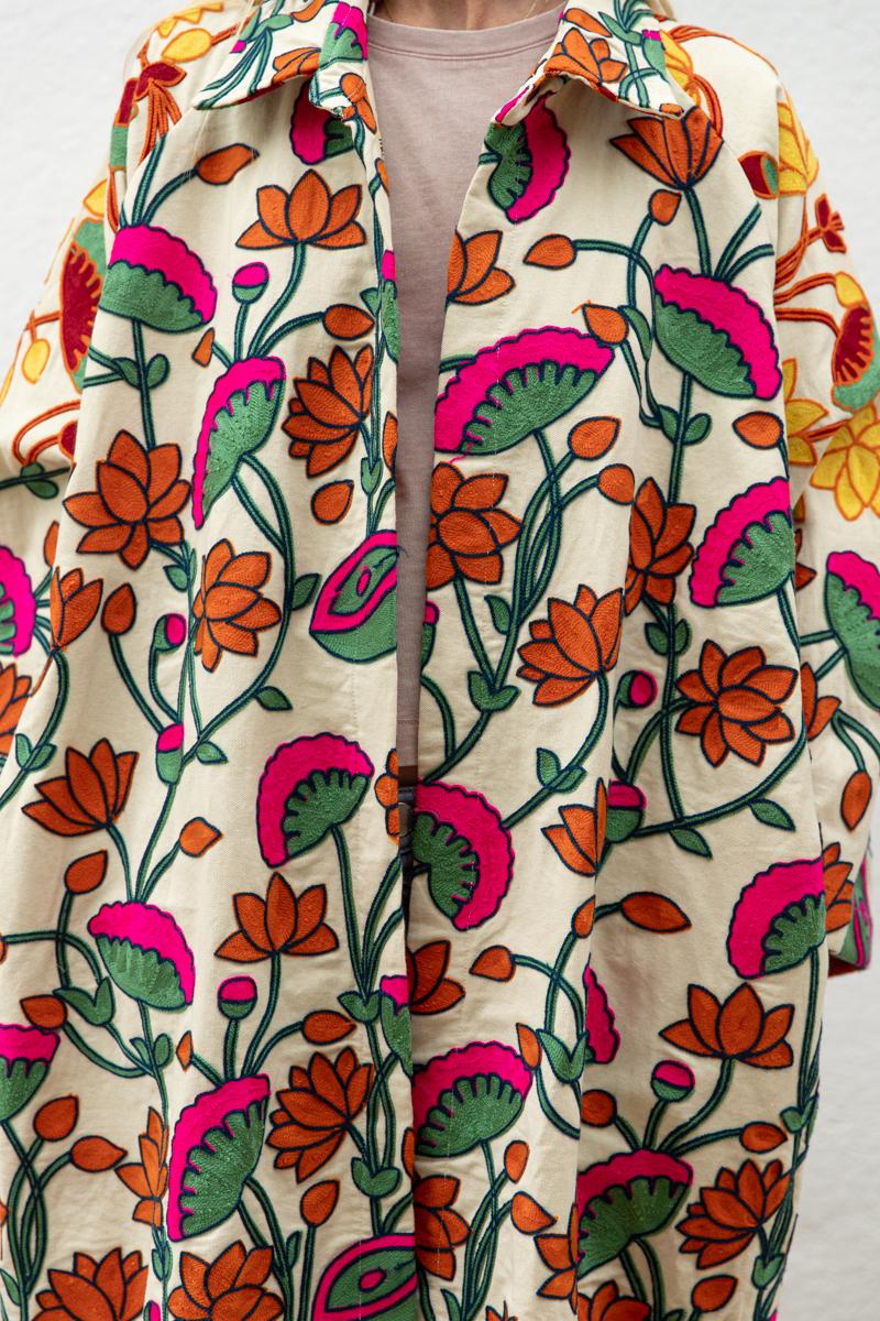 Embroidered coat