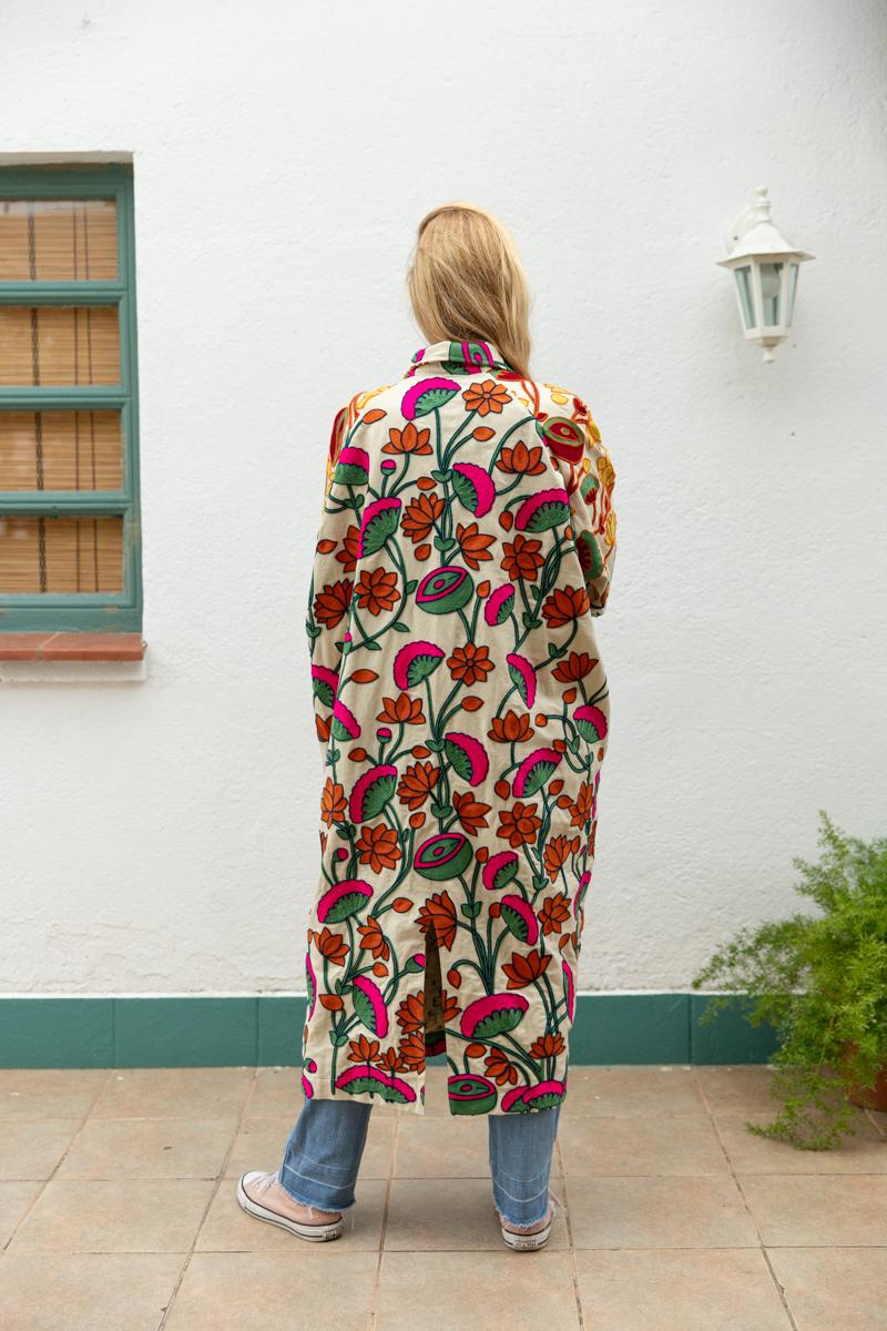 Embroidered coat
