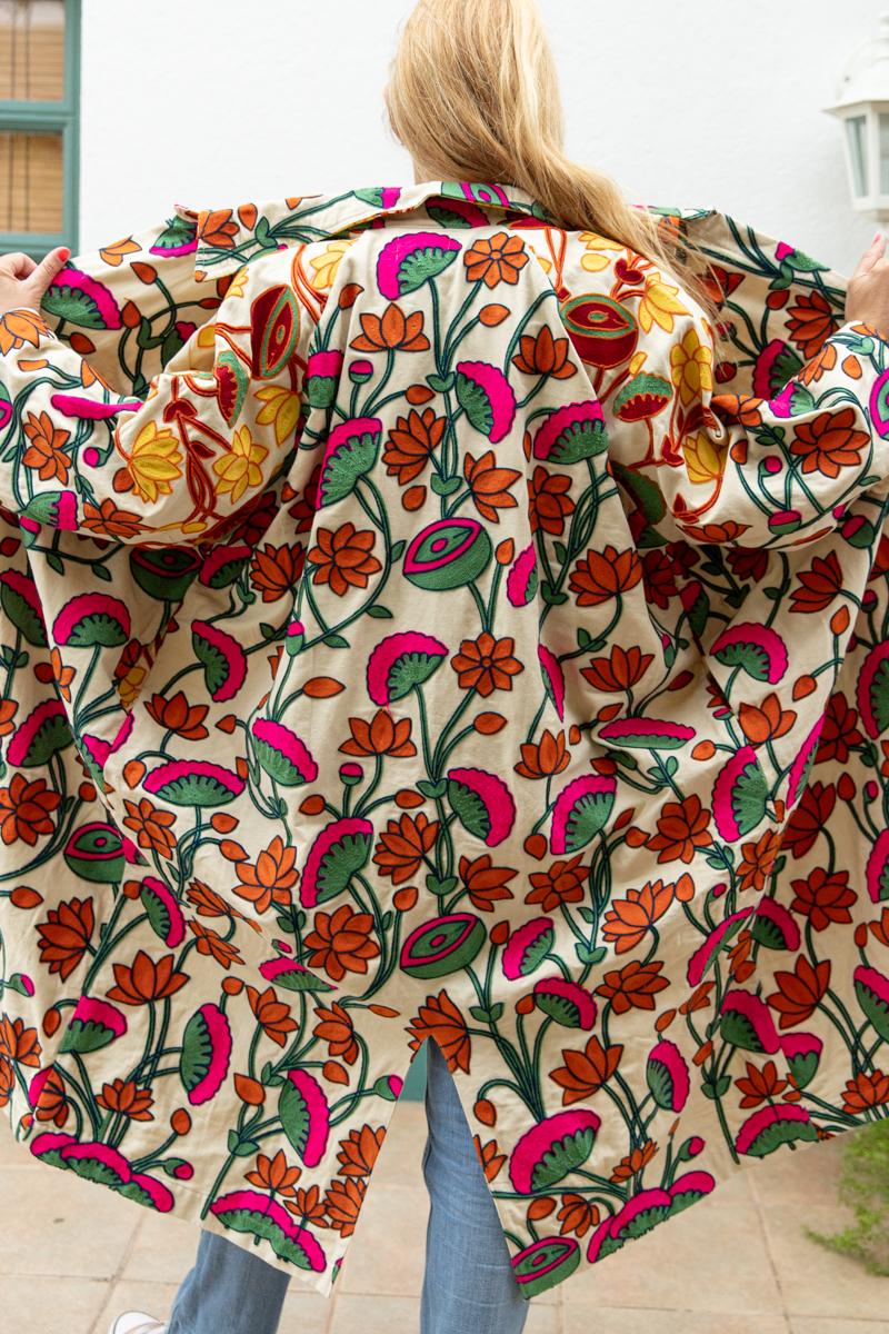 Embroidered coat