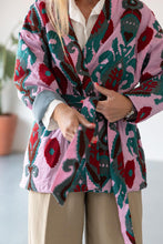 Charger l&#39;image dans la galerie, SHORT PINK CAPRI KIMONO
