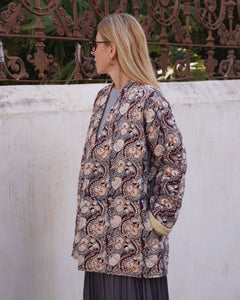 Quilted Kimono with belt