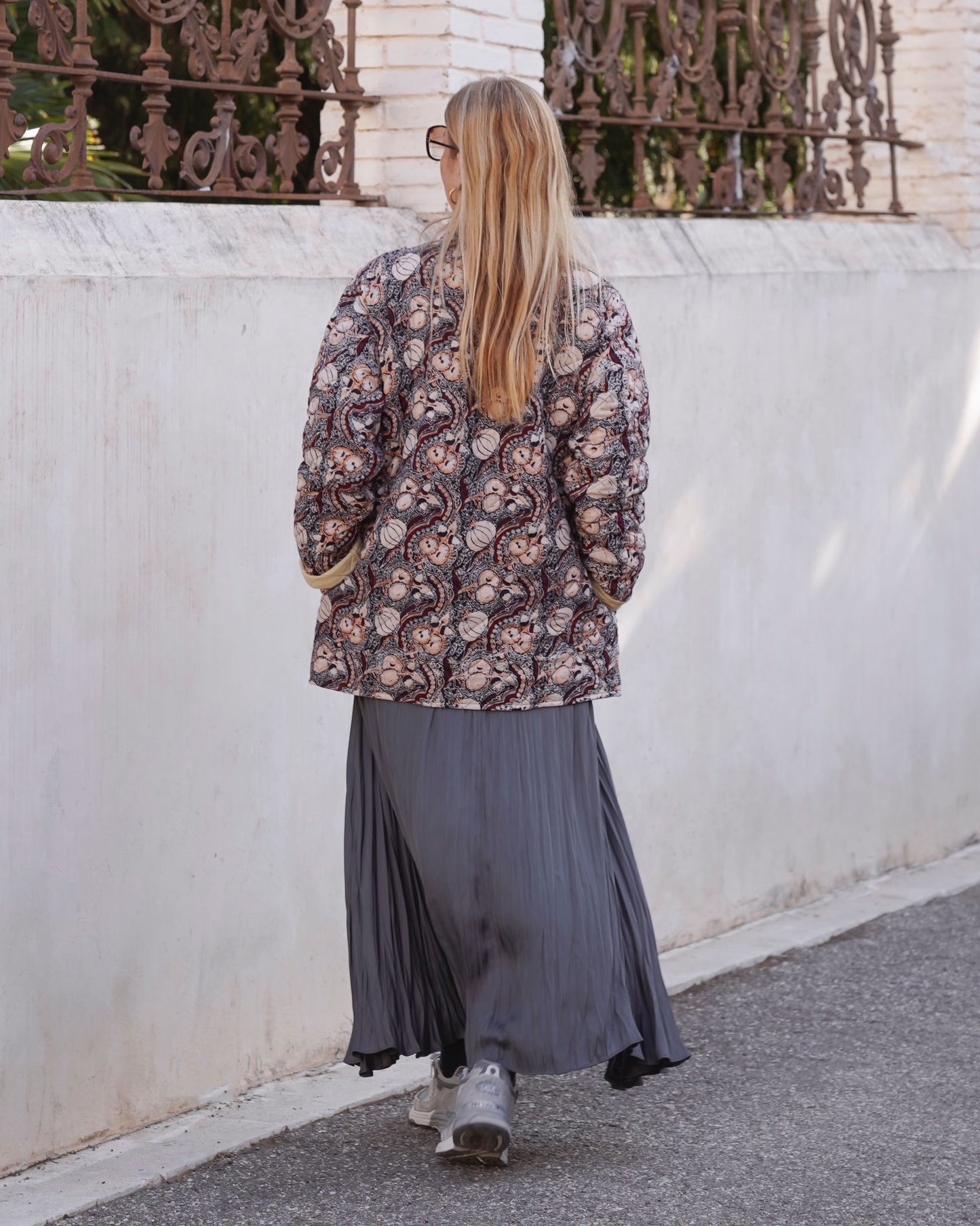 Quilted Kimono with belt