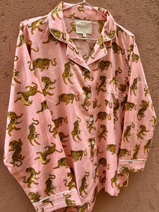 Pink Tiger Cotton Pijama