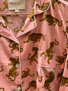 Pink Tiger Cotton Pijama