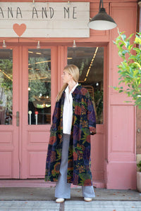 LONG VELVET COAT