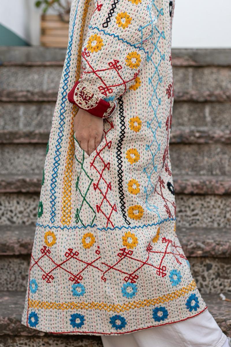 New Kantha coat