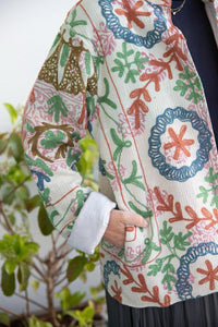 Old Kantha embroidered jacket