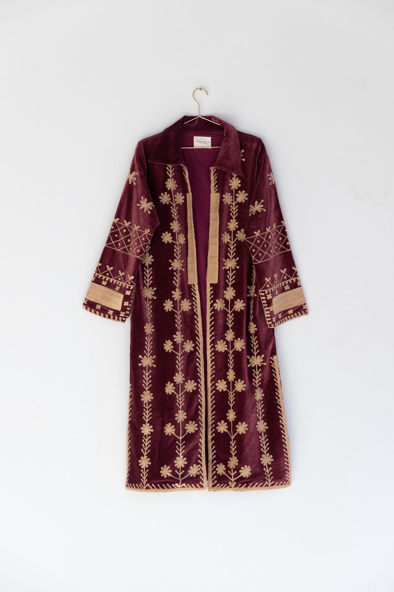 Velvet Embroidered Jacket