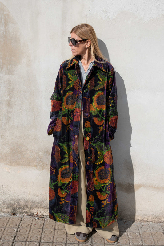 Velvet Long Jacket