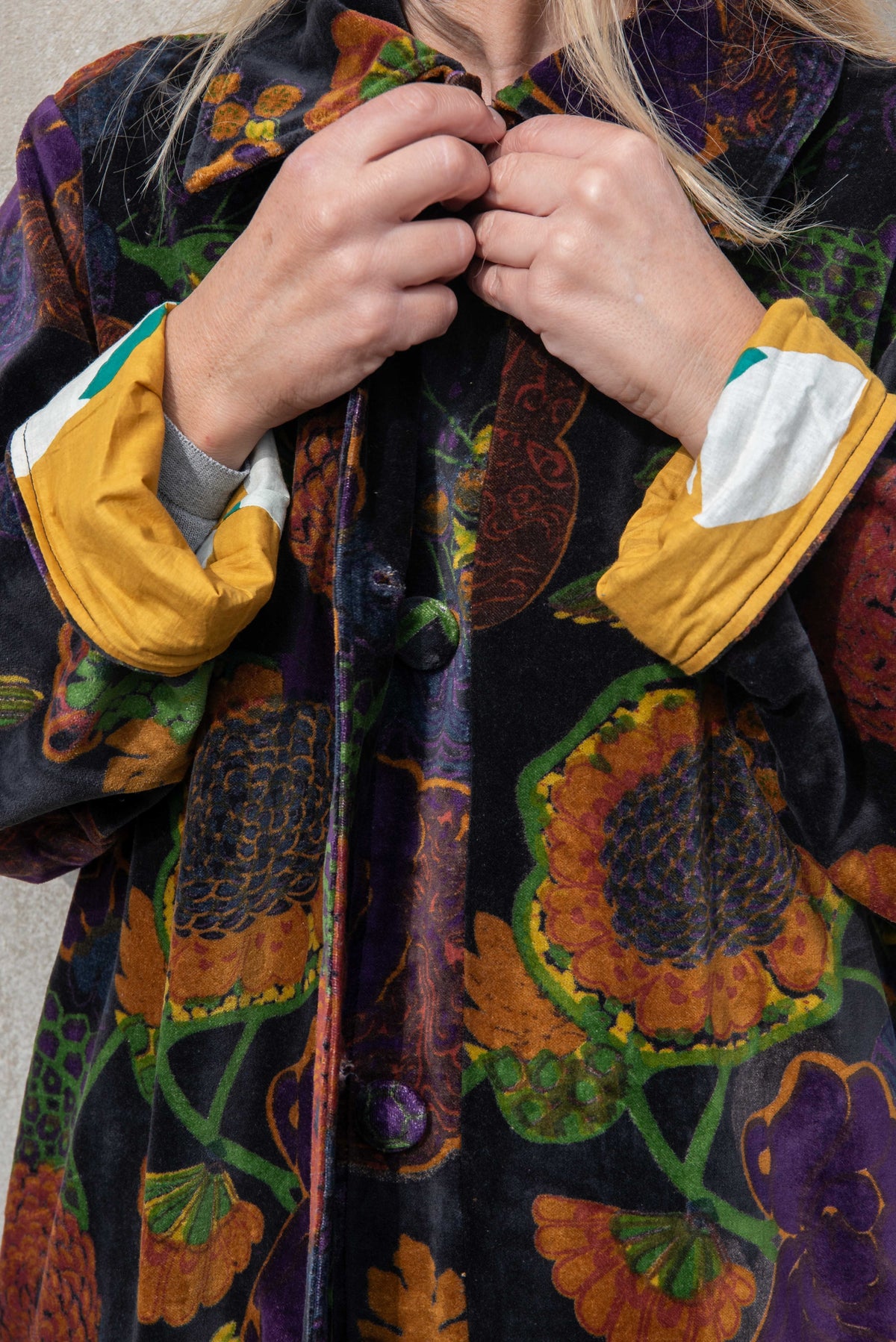 Velvet Long Jacket