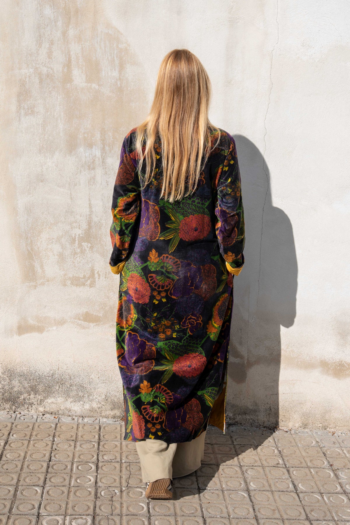 Velvet Long Jacket