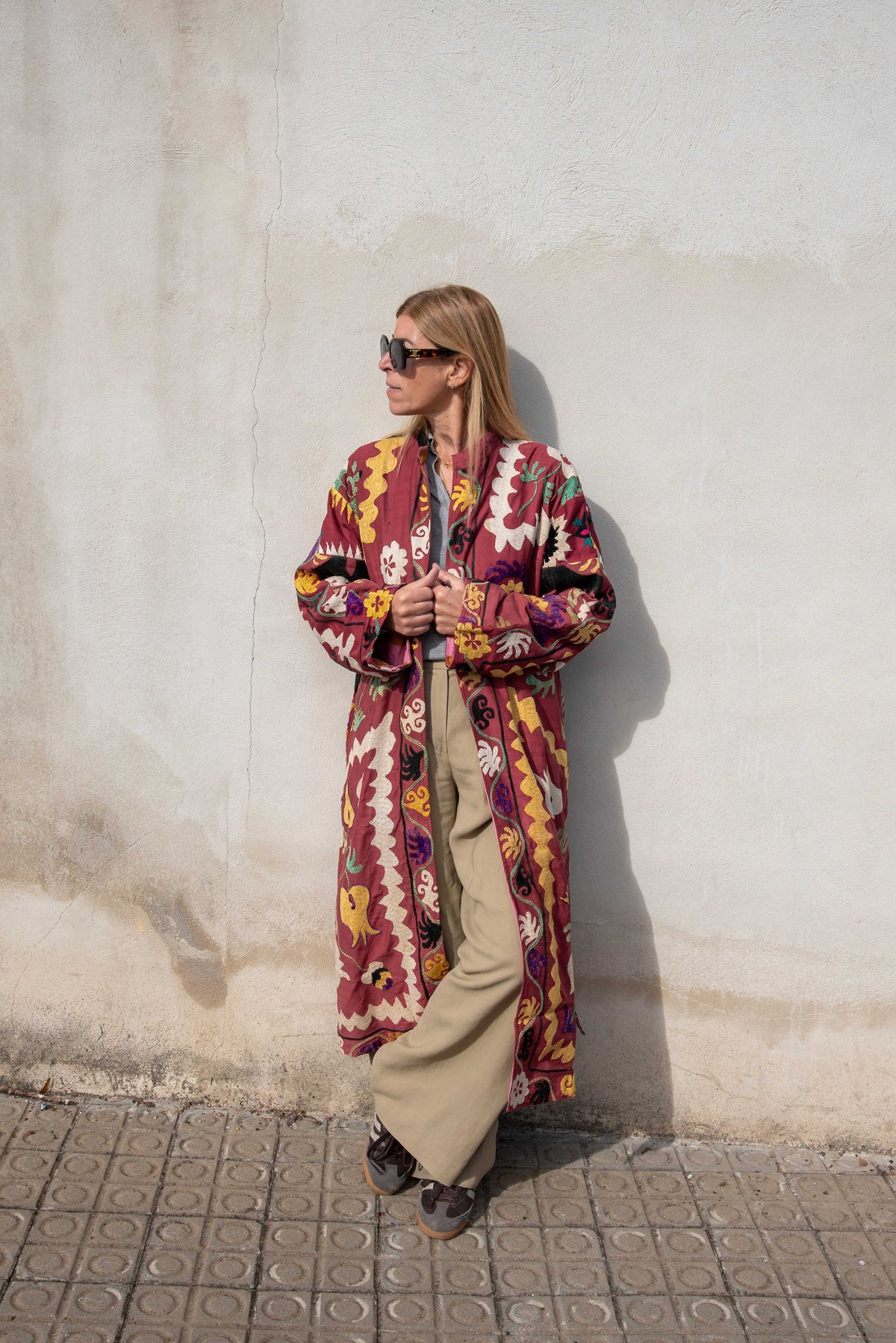 Long Suzani Jacket