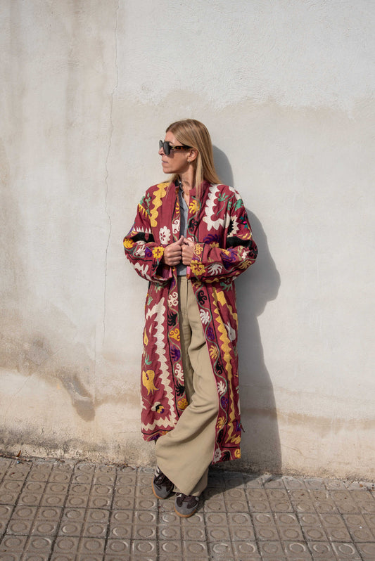 Long Suzani Jacket