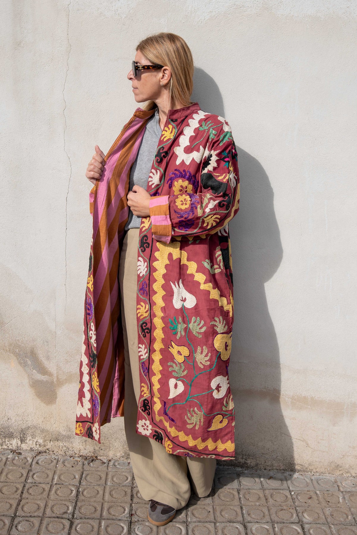 Long Suzani Jacket