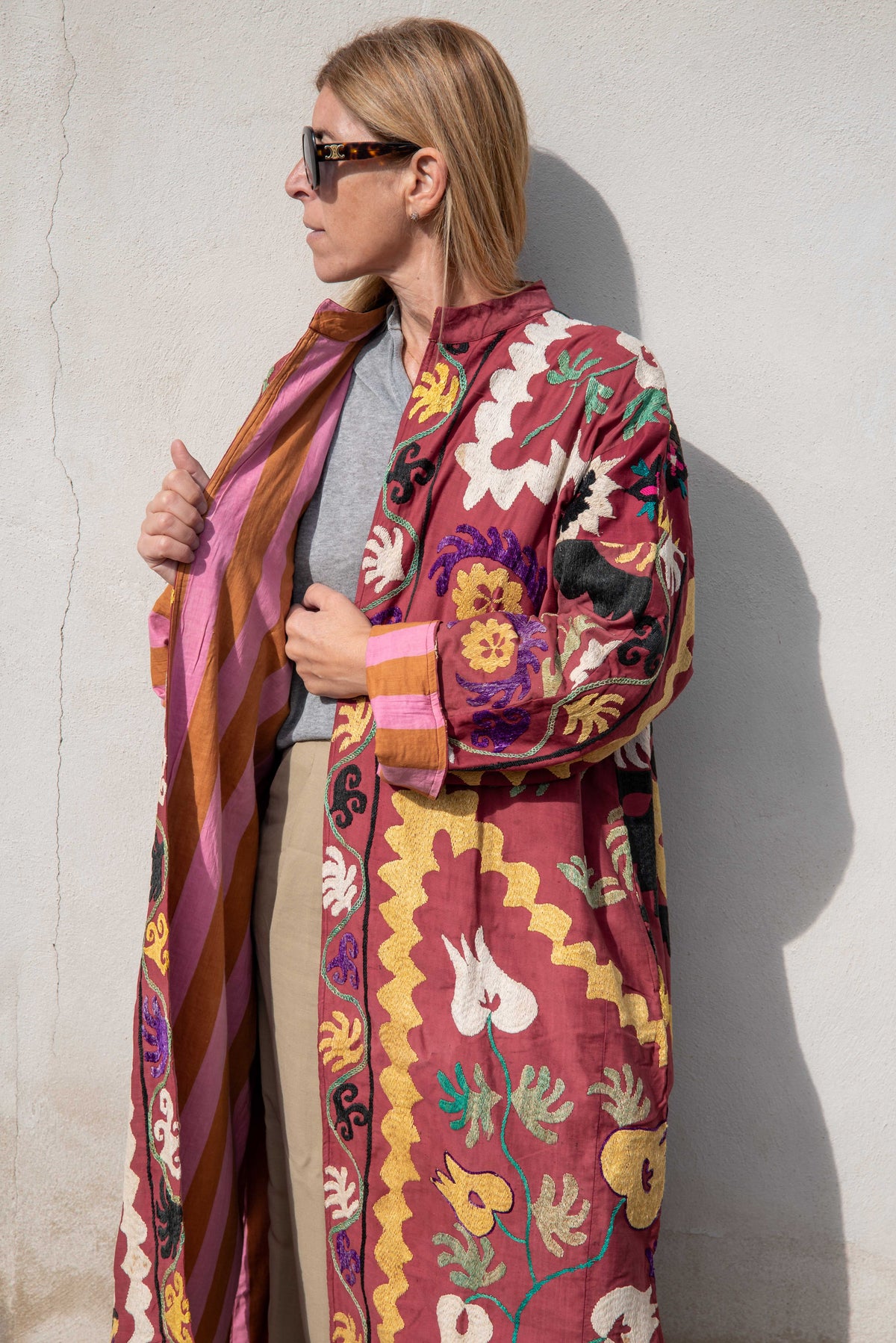 Long Suzani Jacket