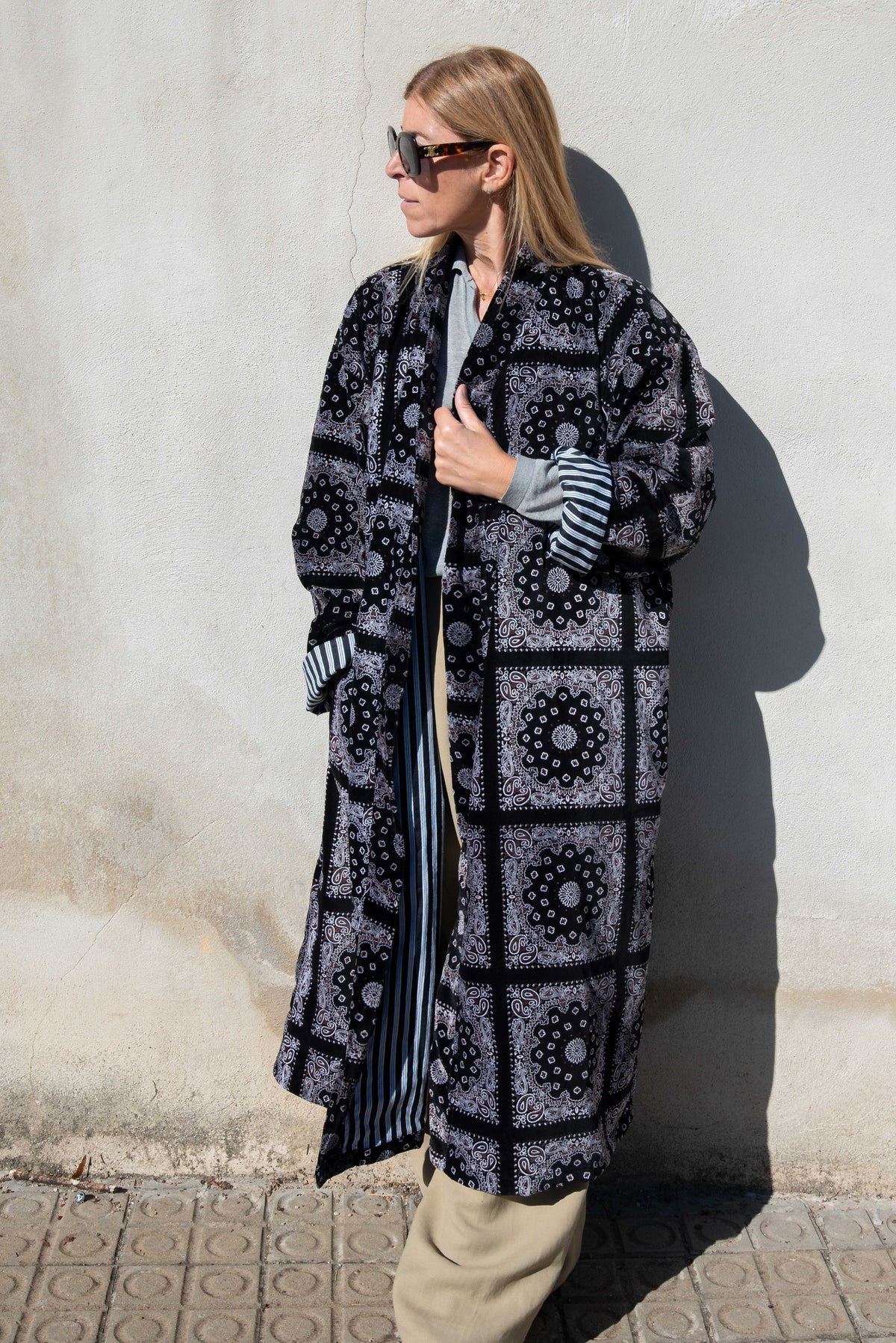 Velvet Long Jacket