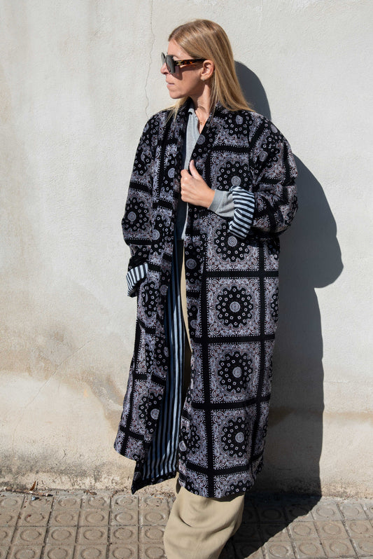 Velvet Long Jacket