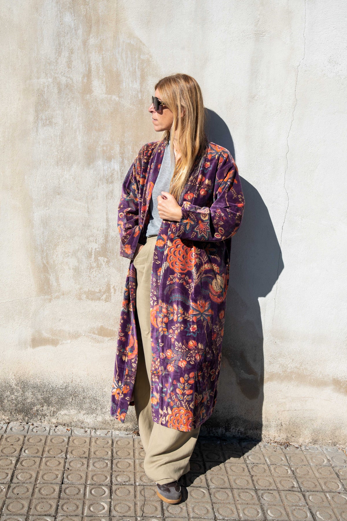 Velvet Long Jacket