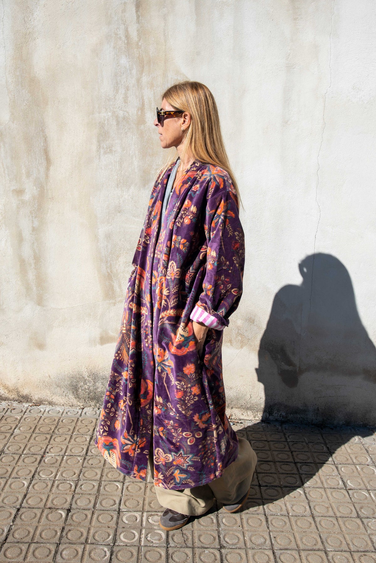 Velvet Long Jacket