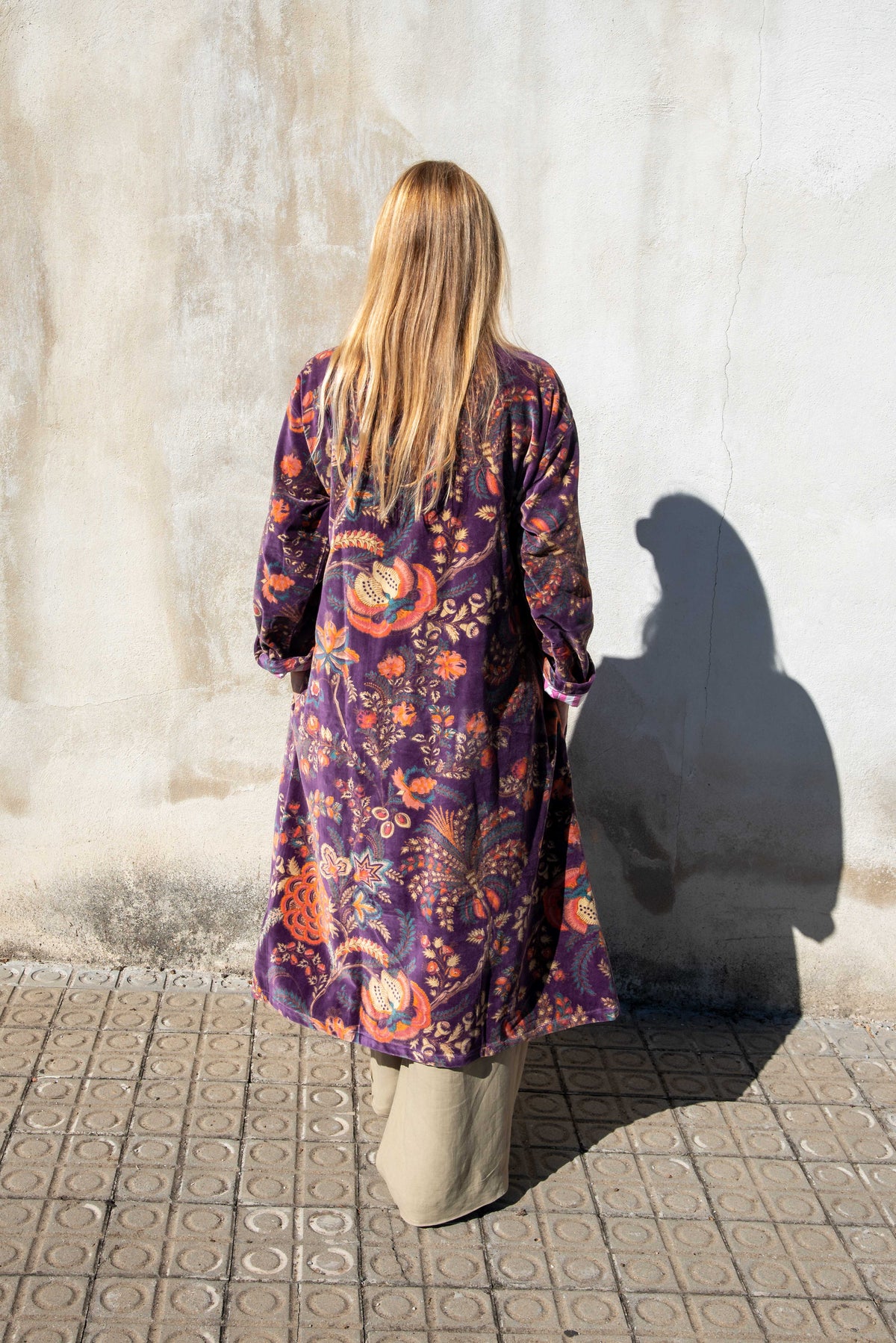 Velvet Long Jacket