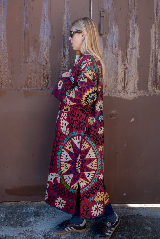 Long Suzani Jacket
