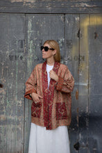 Load image into Gallery viewer, Silk Vintage Kantha kimono
