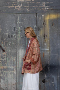 Silk Vintage Kantha kimono