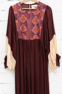 Juliana Brown Dress