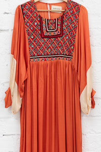 Juliana Orange Dress