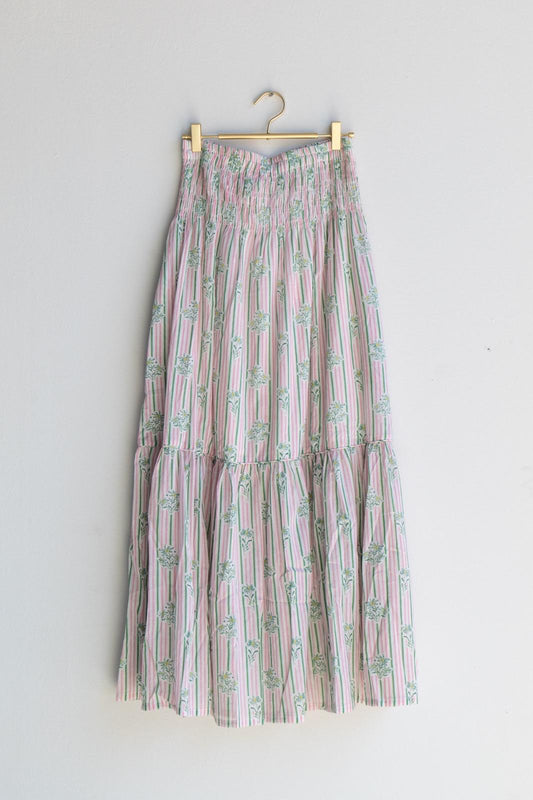 Long Pink Skirt
