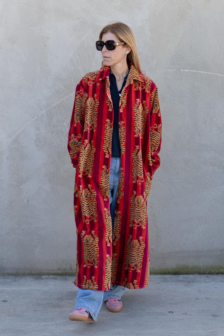 VELVET KIMONO
